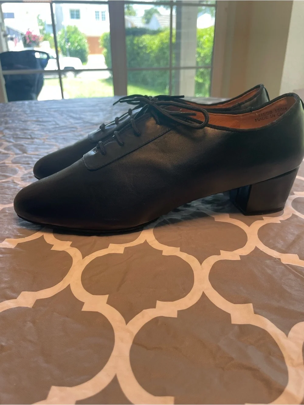 Angelo Luzio “Eli” Black Men's Professional Ballroom Shoes Style 180M Sz11.5b